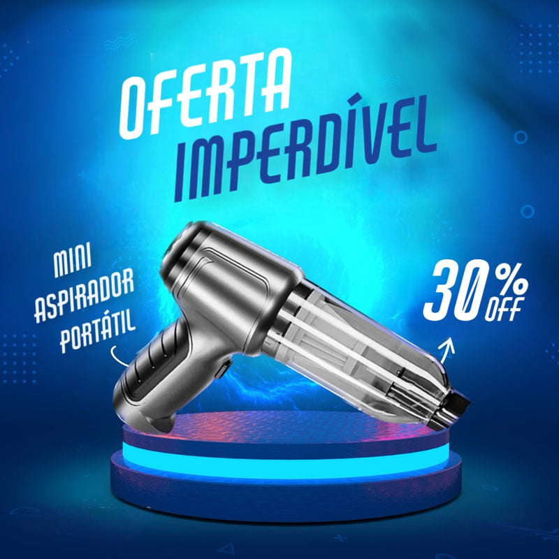 Mini Aspirador de Pó - Compre 1 LEVE 2 HOJE