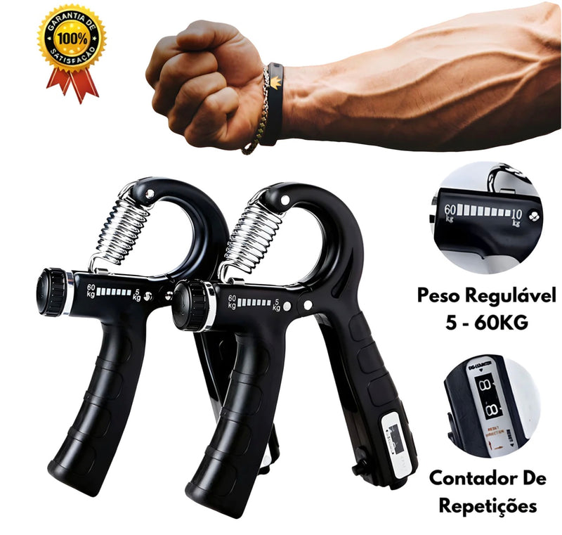 PowerGrip™ Antebraços Fortes e Grandes - Compre 1 Leve 2